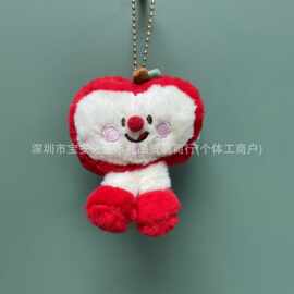 4寸10cm卡通蔬菜水果公仔Fruit plush toy玩偶布娃娃小挂件包挂