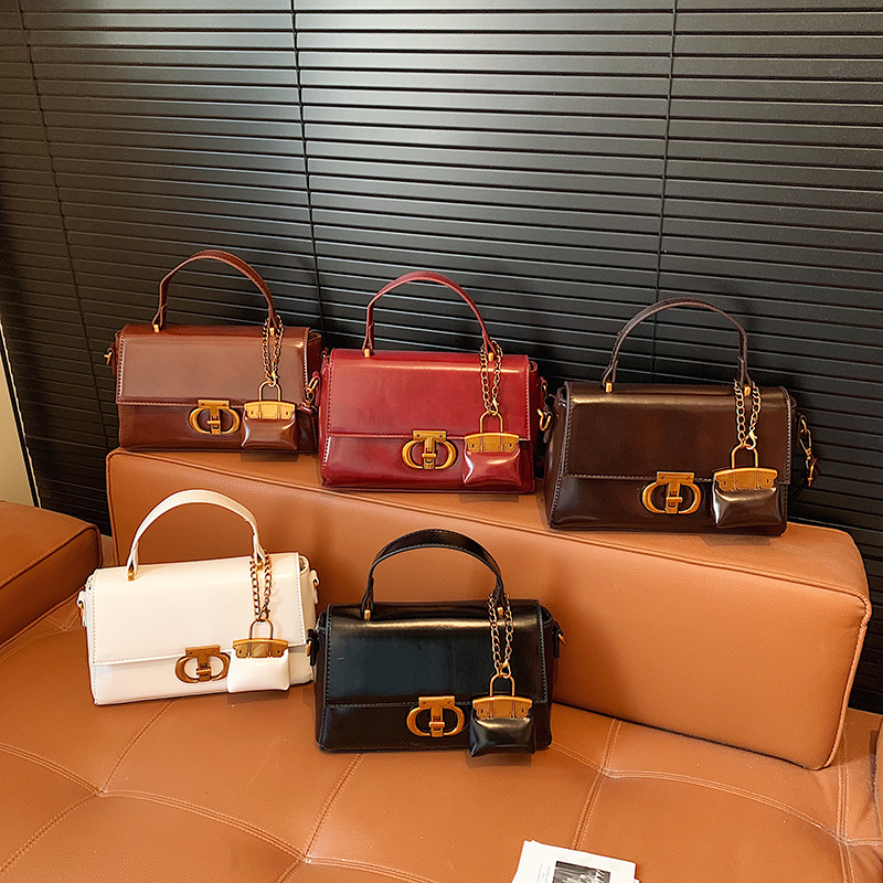 Comercio exterior2026 nuevo bolso de verano, bolso de hombro ligero de lujo, bolso de nicho, bolso pequeño, bolso cuadrado