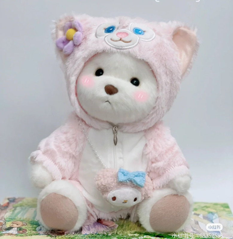 メーカー既製関節手作りクマぬいぐるみ人形中型ベビー服関節クマおもちゃ|undefined