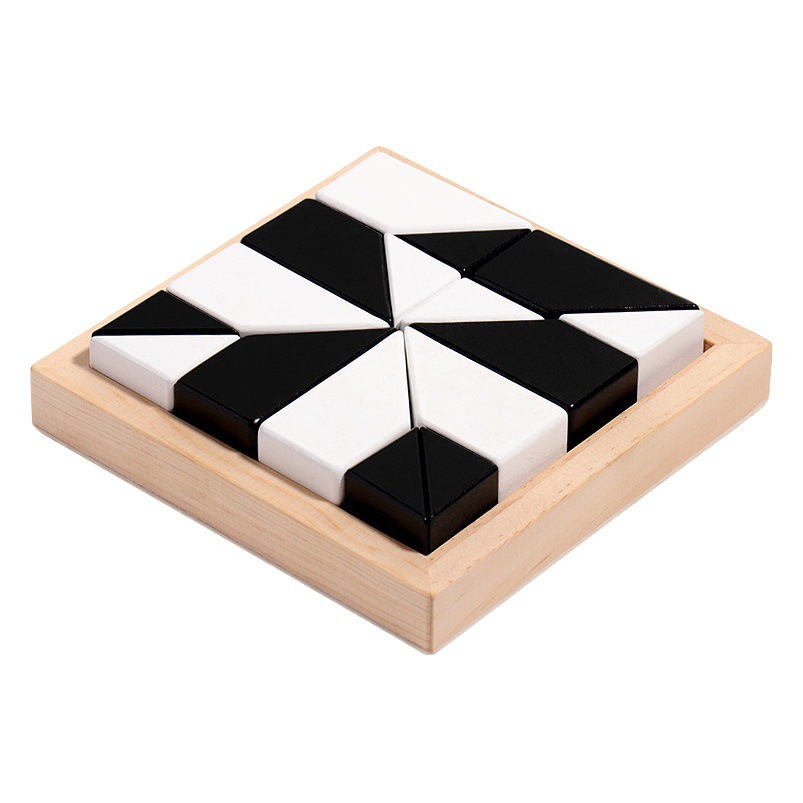 CPC Puzzle Bloques de construcción ocultos Juguetes de rompecabezas Educación temprana para niños Entrenamiento de pensamiento lógico Juegos de mesa Bloques de rompecabezas