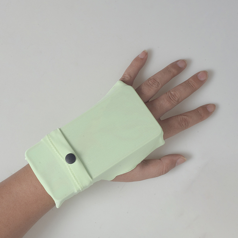 Nueva moda deportes brazo bolsa al aire libre correr teléfono móvil bolsa hombres y mujeres corriendo maratón bolsa de mano guante de seda de hielo bolsa