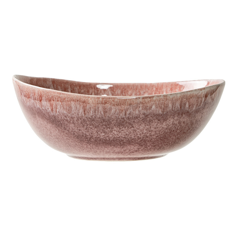 Cuenco grande especial, horno, cuenco de lingote, vajilla japonesa, cuenco al por mayor, cuenco de sopa grande para el hogar, cuenco de frutas, cuenco degradado retro