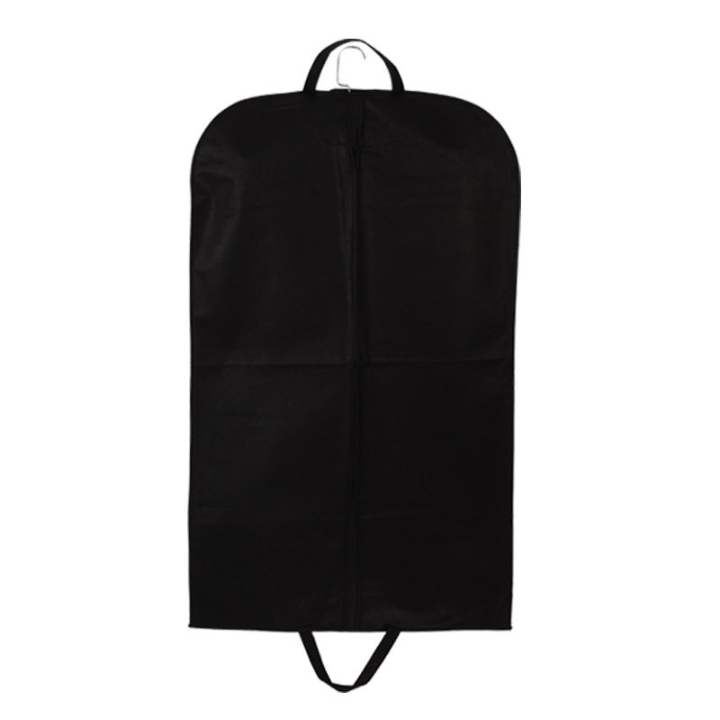 厂家现货无纺布西装套加厚透明窗口西装袋不织布西装收纳袋防尘袋