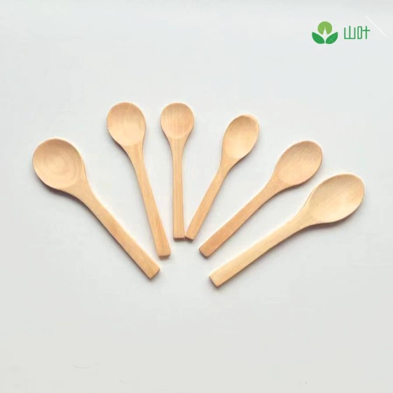 Лотос деревянная Ложка Десертная Ложка деревянная посуда бытовая деревянная ложка кофе маленькая деревянная ложка с длинной ручкой бамбуковая ложка