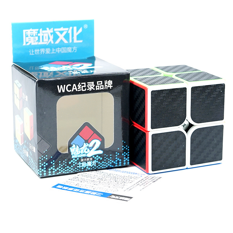 魔域文化魅龍炭素繊維シールルービックキューブ二階三階四階五階炭素シール正階ルービックキューブ|undefined