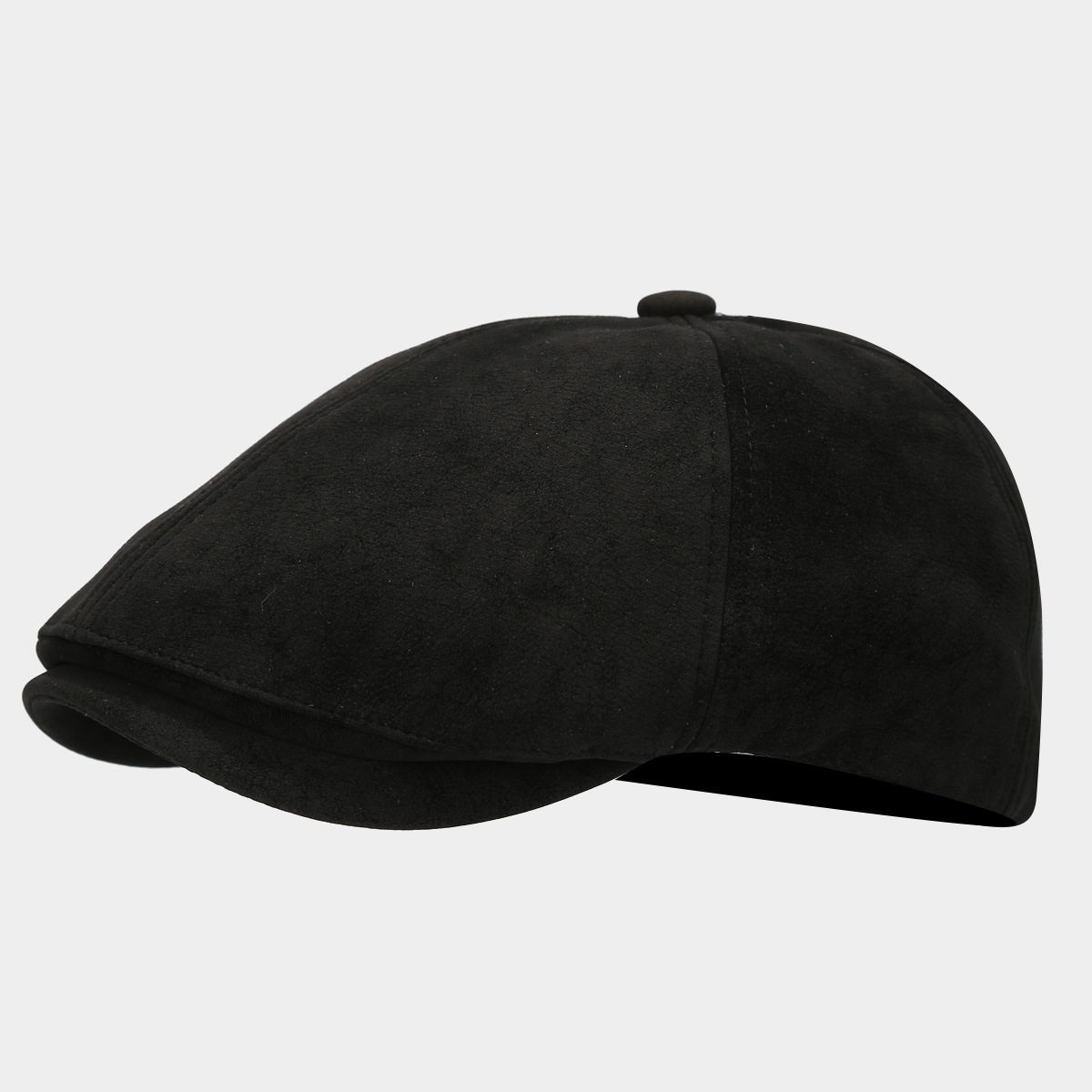 Vintage moda de seda sólida sombrero octogonal hombre y mujer invierno literatura británico periódico sombrero de niño sombrero pintor casual