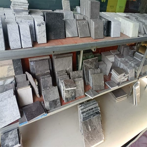 [大理石石材样品 天然小样15*15洞石莱姆石窗台打样大理石成品]