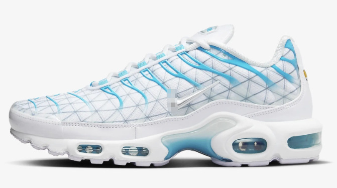 tn 흰색과 파란색 그리드