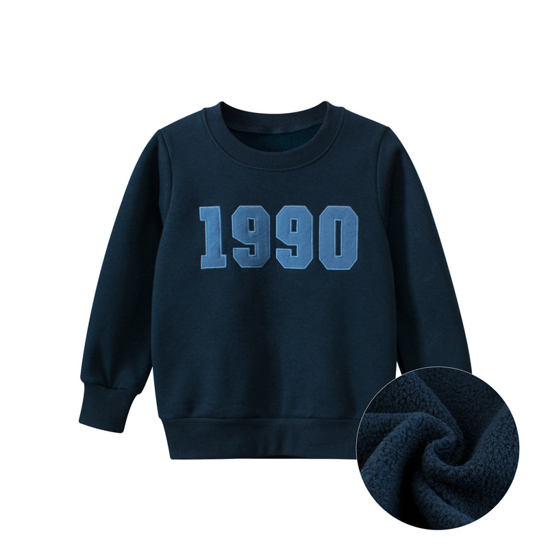 27 niños marca ropa para niños otoño e invierno nuevo 2024 sudadera para niños jersey de lana ropa de bebé dropshipping