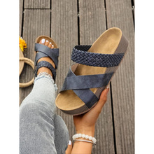 A 22531 Flat Wide Strap Sandals ƽ�׺�׽�����Ь�羳��ó