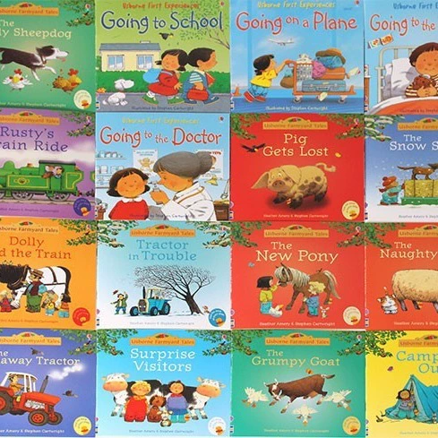 Английская оригинальная книга с иллюстрациями для детей Farmyard Tales на английском языке, 20 томов можно читать