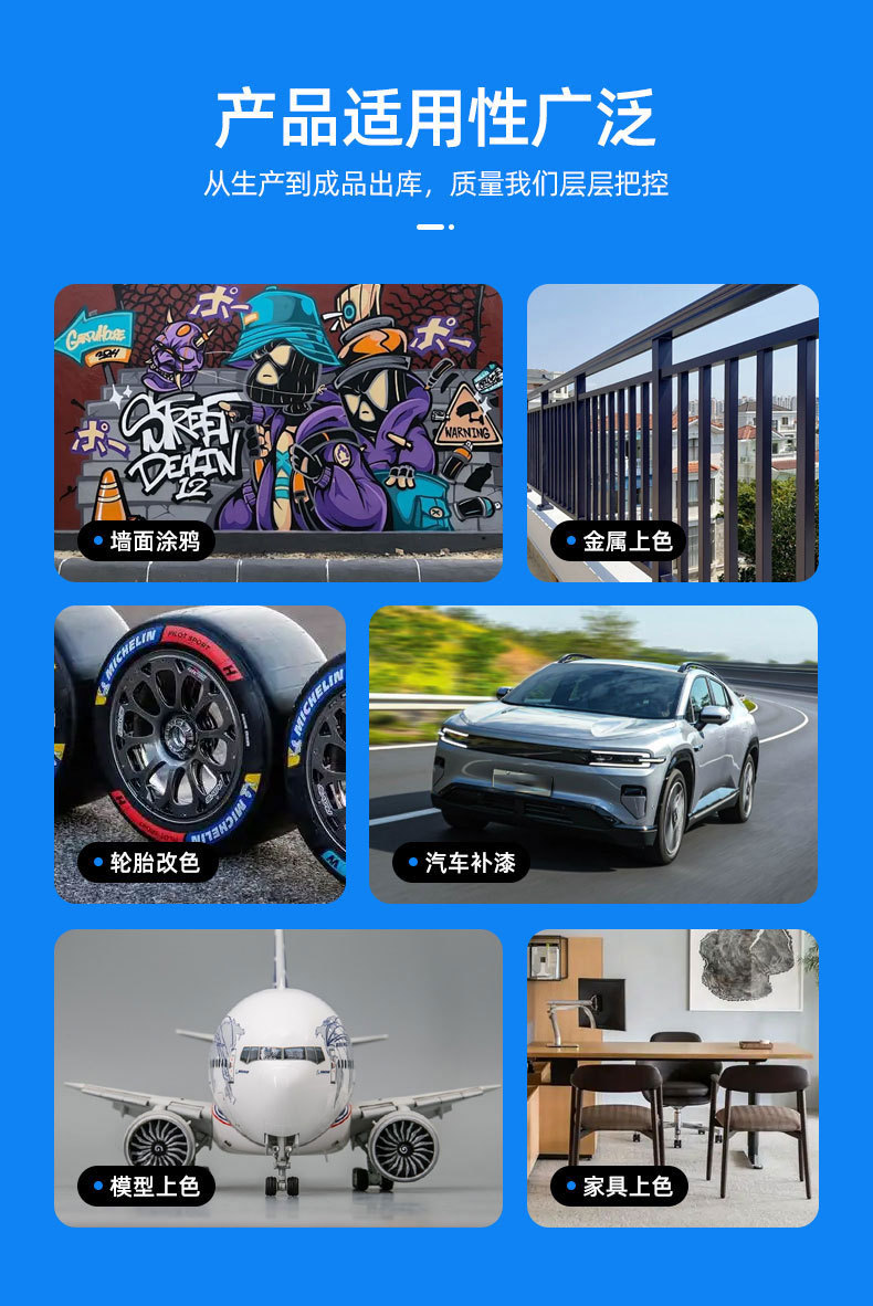 Guangzhou Baocili Self-Spray Paint Metal Anti-Rust Paint Isuzu Blue 400ml Rust Conversion Anti-Rust Paint