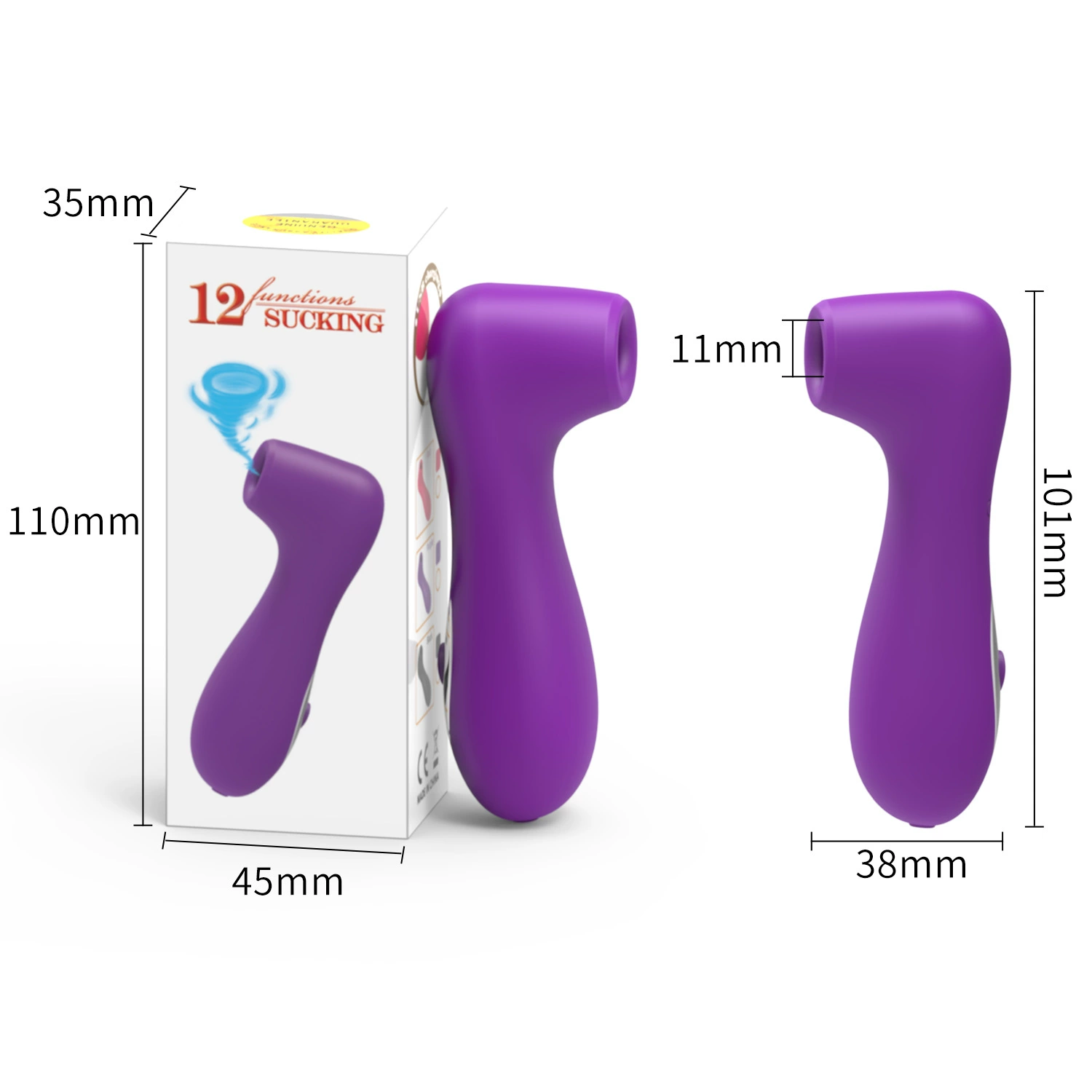 [Многочастотный вибрирующий сосущий USB заряд вибратор棒 vibrator для женщин sex toy]