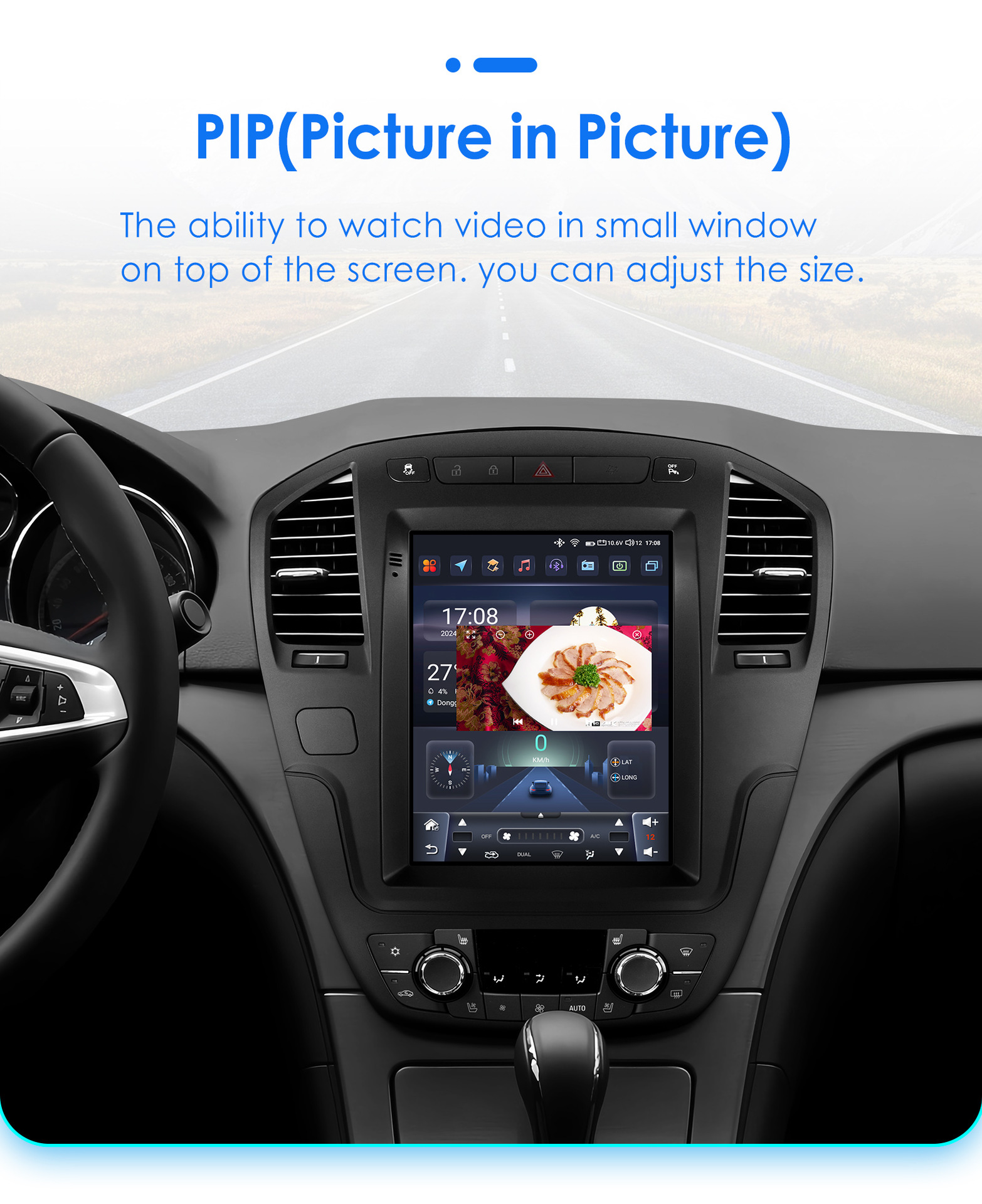 Suitable for 09-13 Regal Opel Sonic Sub-Opel Insignia Car Vertical Screen Android Navigator