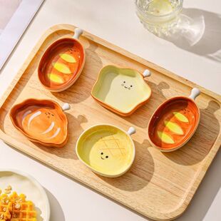 2026 new cartoon ceramic dinnerware set - lead-free & safe, gift box packaging