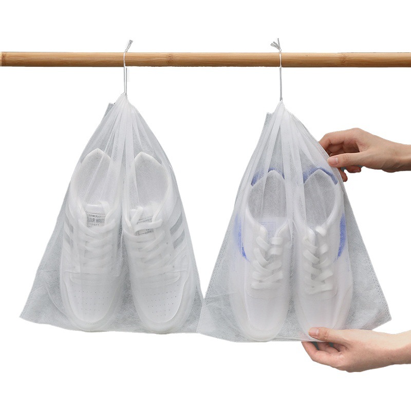 [Shoe bag Sun shoes anti-yellow bag wholesale] shoe storage bag thickened disposable non-woven dust bag shoe boot cover