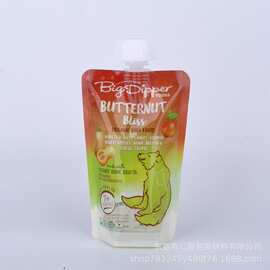 定制90g食品复合袋 高温蒸煮吸嘴袋 猫用鲜肉羹宠物零食自立袋