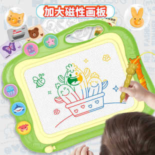 Magnetic drawing board for infants and toddlers erasable magnetic writing board for children children children drawing toys 4 household 3