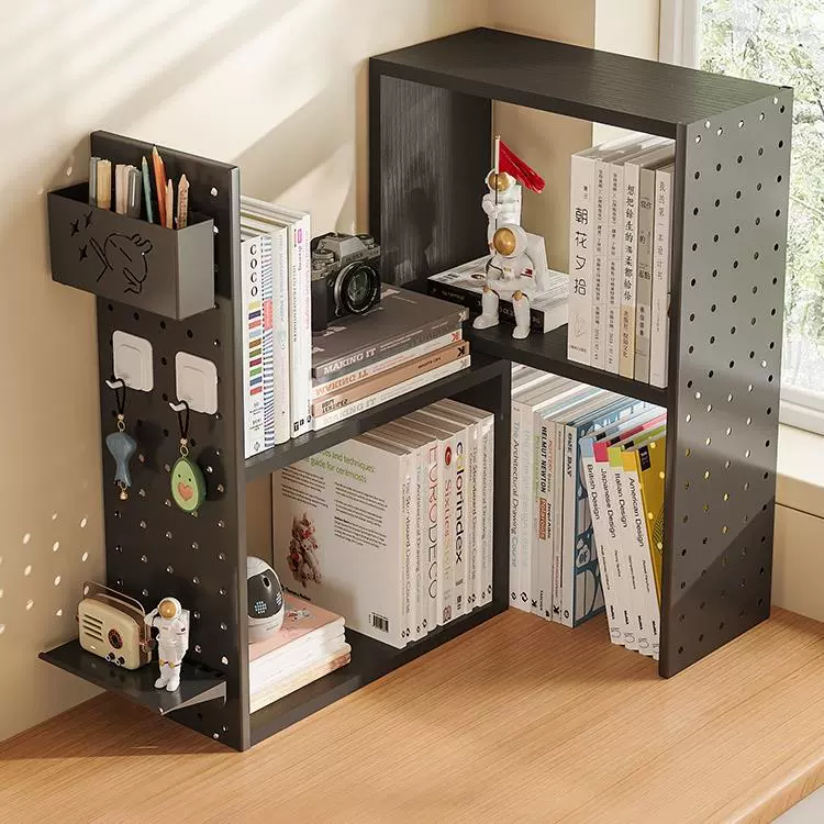 Выдвижная настольная книжная полка