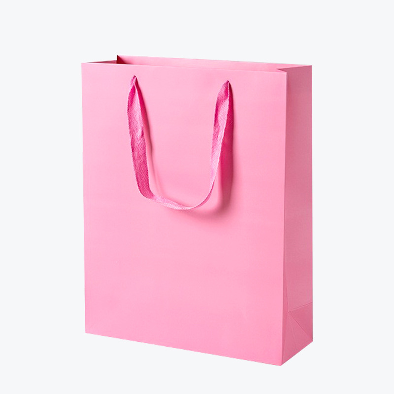 Bolsa de papel de regalo espesa, ropa de compra, cosméticos, bolsas de mano de alta calidad, bolsas de papel especiales LOGO personalizado