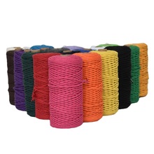 彩色棉繩白色棉線繩diy手工4MM粽子繩材料掛毯編織裝飾繩子抖音