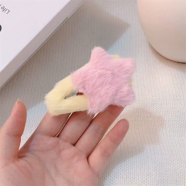 4843 pink star BB clip