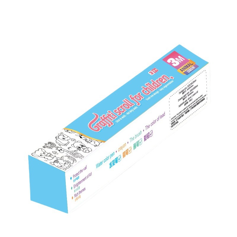 Graffiti transfronterizo papel de pintura grande papel de pintura para niños pegado a la pared graffiti libro para colorear pegatinas para niños pared no sucia