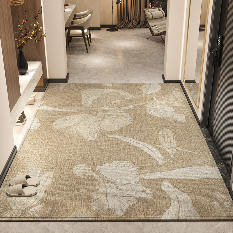 入户门地垫高端进门门垫家用门口防滑耐脏免打理脚垫加厚玄关地毯