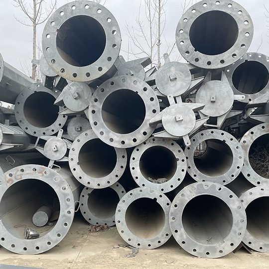 Factory supply power steel rod galvanized power transmission and transformation line steel rod hot galvanized corner steel rod
