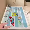 SpongeBob SquarePants D 스타일 실크 후프 욕실 매트