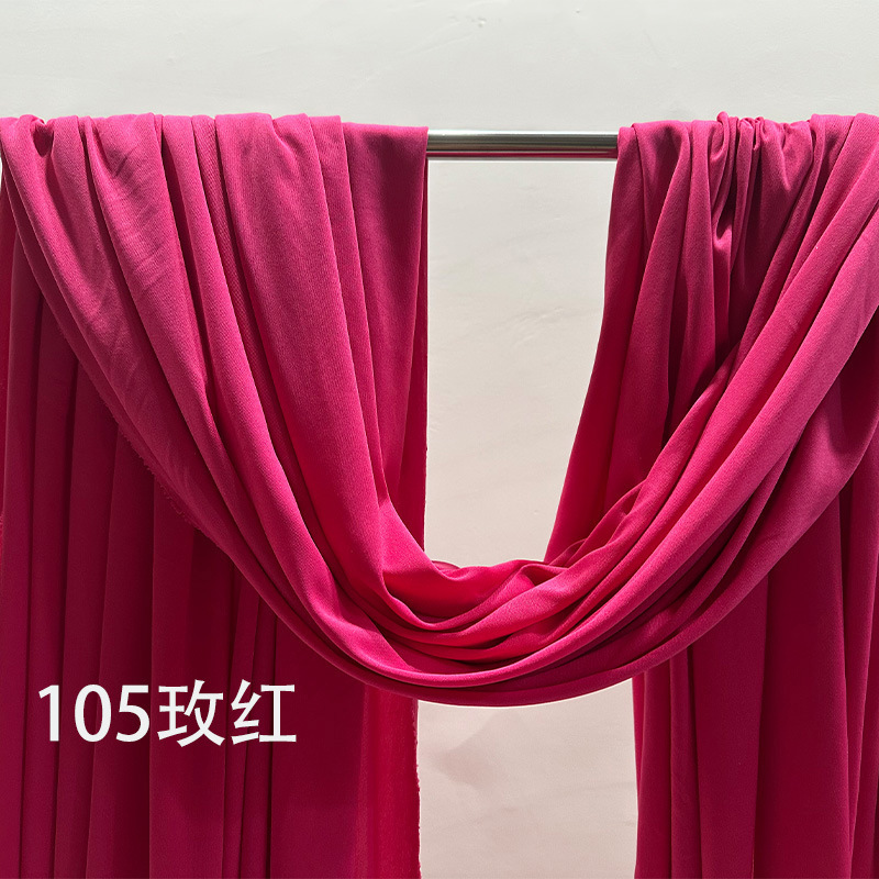 結婚式の吊り下げの赤い系の牛乳の糸の布地の両面の弾力性の布のカーテンの吊り下げの結婚式のホテルの舞台の背景の布地|undefined
