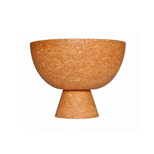 Cork Candle Holder Base, Cork Natural, Good Appearance and Feel. Press Iron Bowls with Cork.