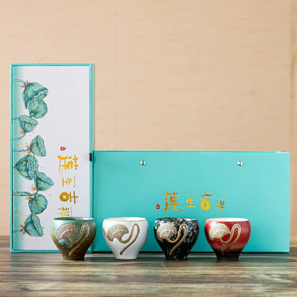 Liansheng auspicious open cup set