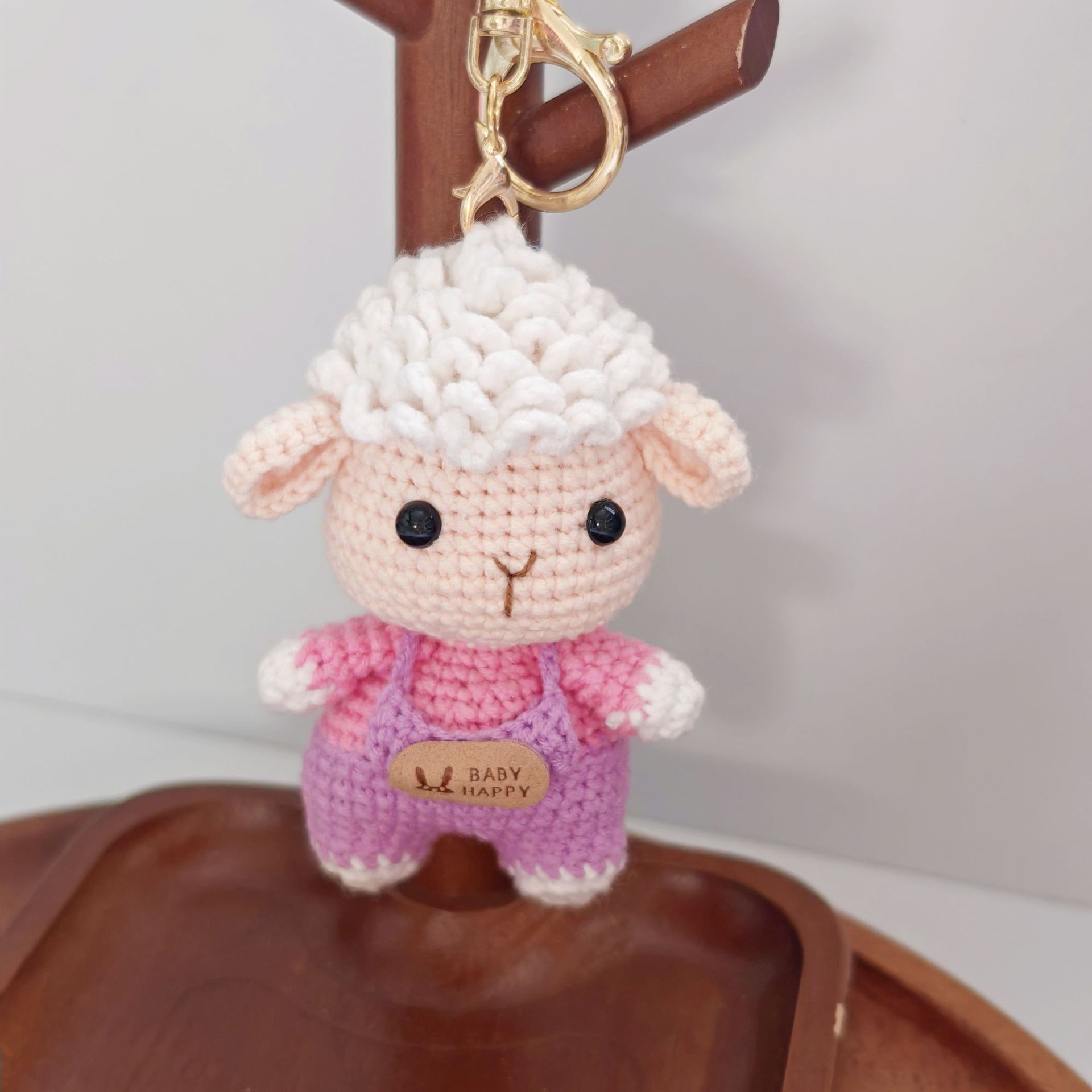 Colgantes de animales del zodiaco tejidos a mano, muñecos de lana hechos a crochet, accesorios decorativos para bolsos, regalos al por mayor y al detalle. image 49