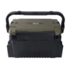 Large brown and black set (including rod inserter*2+water cup holder*1+small partition, large partition, shoulder strap)