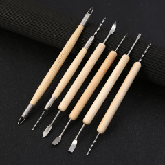 Cross-border ceramic tools set of 22 clay tools DIY combo set for student art supplies tools wholesale