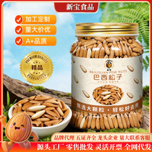 巴西松子500g手剥长粒新货级大颗粒原味阿富汗坚果零食年货炒货