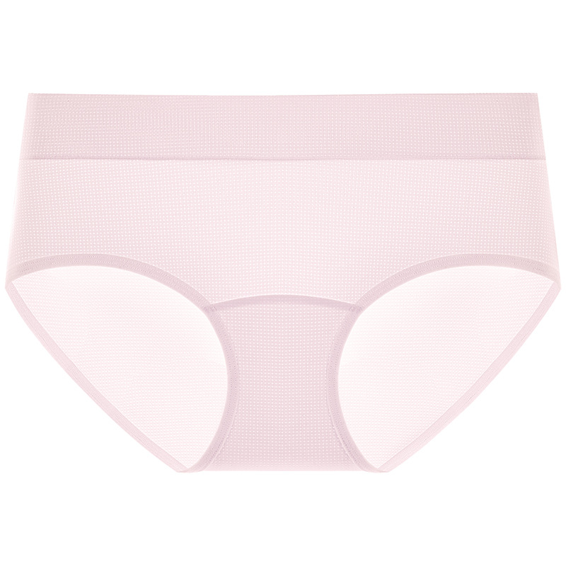 Agujero de ventilación, seda de hielo, entrepierna larga, entrepierna de algodón puro, entrepierna antibacteriana, seda de hielo, verano, nuevas chicas, cintura media, calzoncillos de mujer