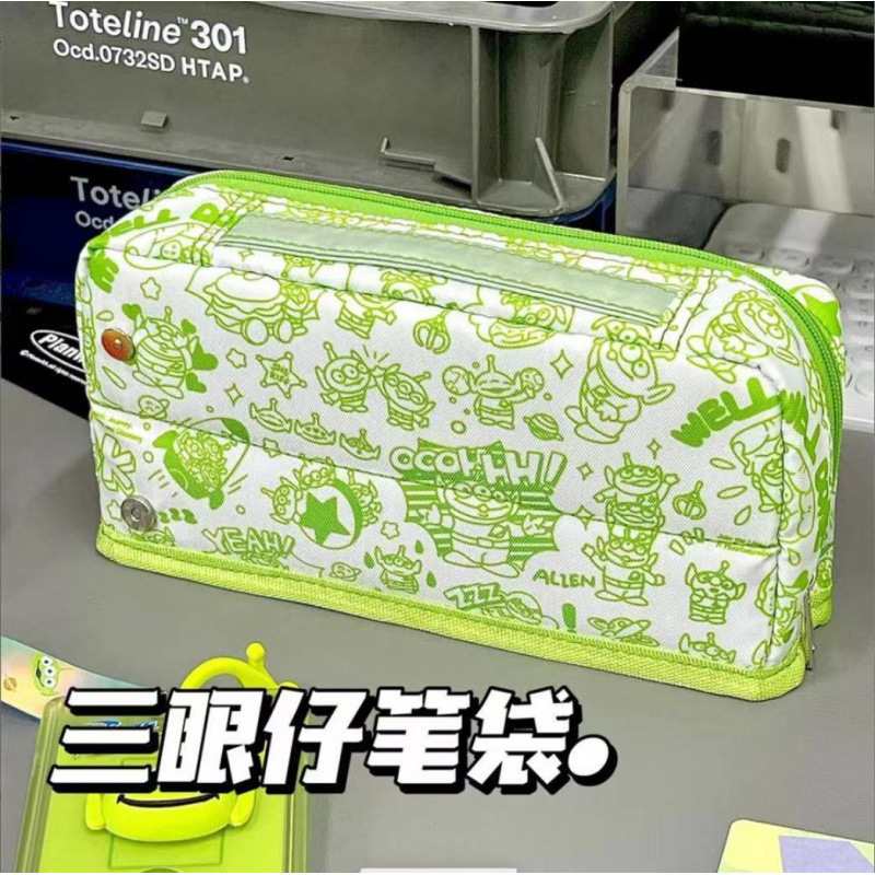 Bolsos de papelería multifuncional para estudiantes de primaria, secundaria y preparatoria, colección grande, corazón de niña, gran capacidad, bolsa de lápices coreana de alto valor