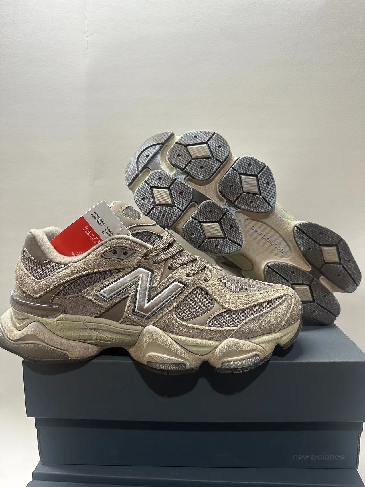 Zapatos Pitian puro comercio exterior original NB9060 tendencia de zapatos de papá retro altura pareja estudiantes hombres y mujeres zapatos deportivos para correr