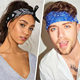 Europe and the United States cashew flower square 55*55CM hip-hop headscarf bandana hip-hop sports headscarf tide hair band