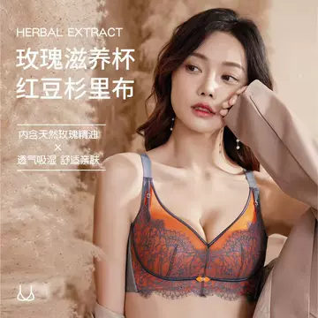 Popular special for live broadcast new underwear women's small chest push up breast collection comfortable wireless bra high-end physical store