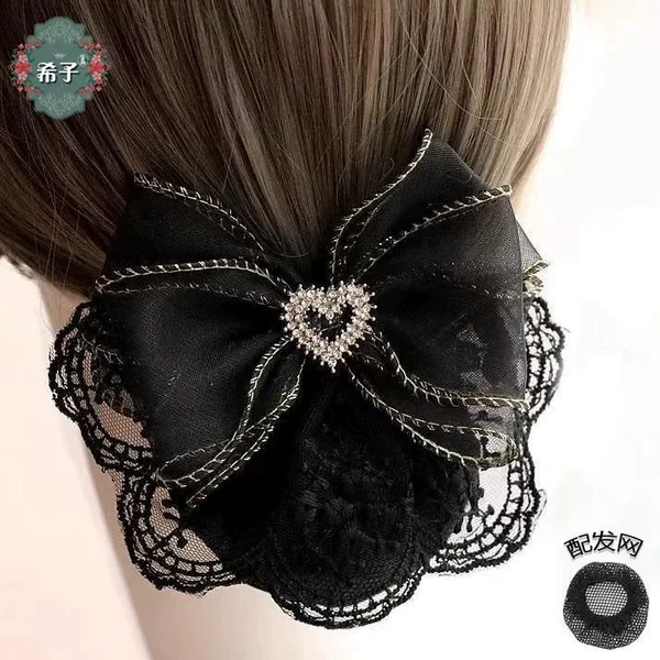 Hair Accessories for Flight Attendants, Bank Nurses, Hairnets, Professional Hair Flowers, Bows, Work Hairpins, Hairnets