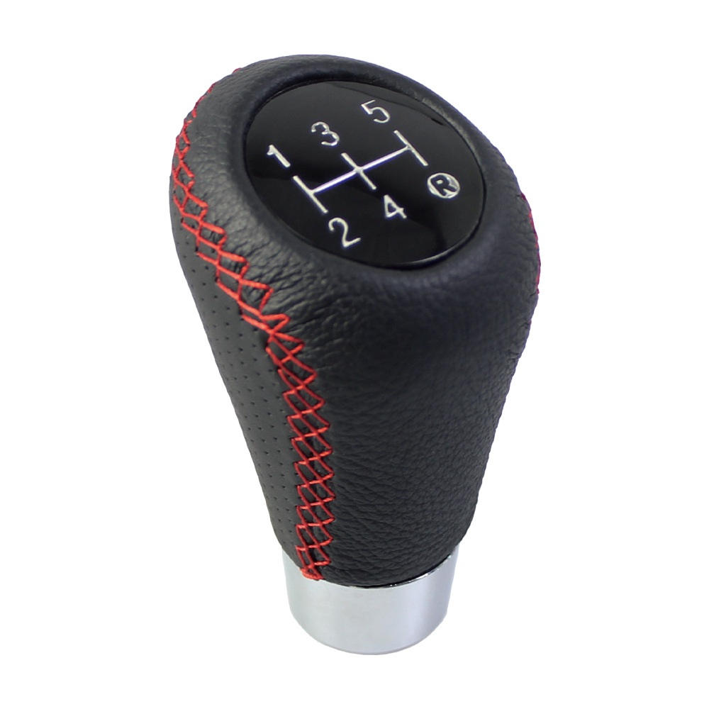 Cross-border universal car gear shift knob, high-quality modified manual transmission gear shift knob with stitched handle
