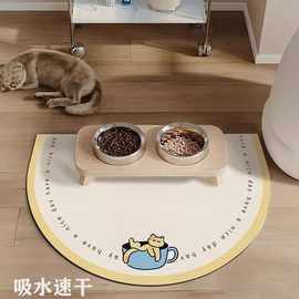 宠物餐垫猫狗吃饭垫子防漏防滑防溅吸水耐脏小猫咪狗狗碗餐垫用品