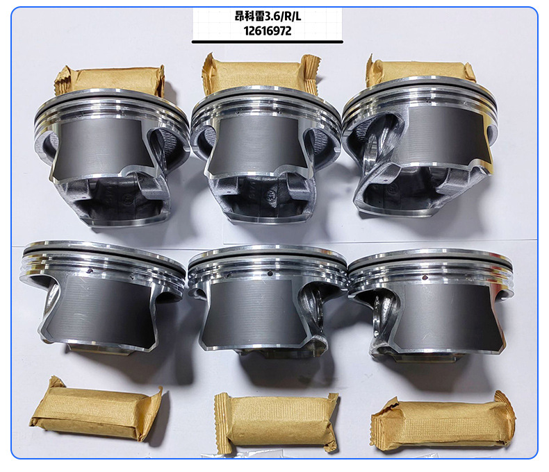 Angkore 3.6/R/L6PCS Piston Factory Directly Supply Angkore 3.6/R/L12616972 Piston Ring