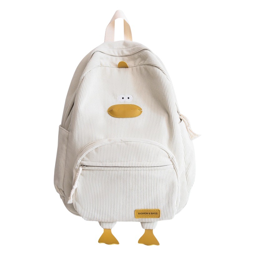 Autumn and Winter cartoon doll strange strange cute bag female 2023 new primary school student backpack backpack