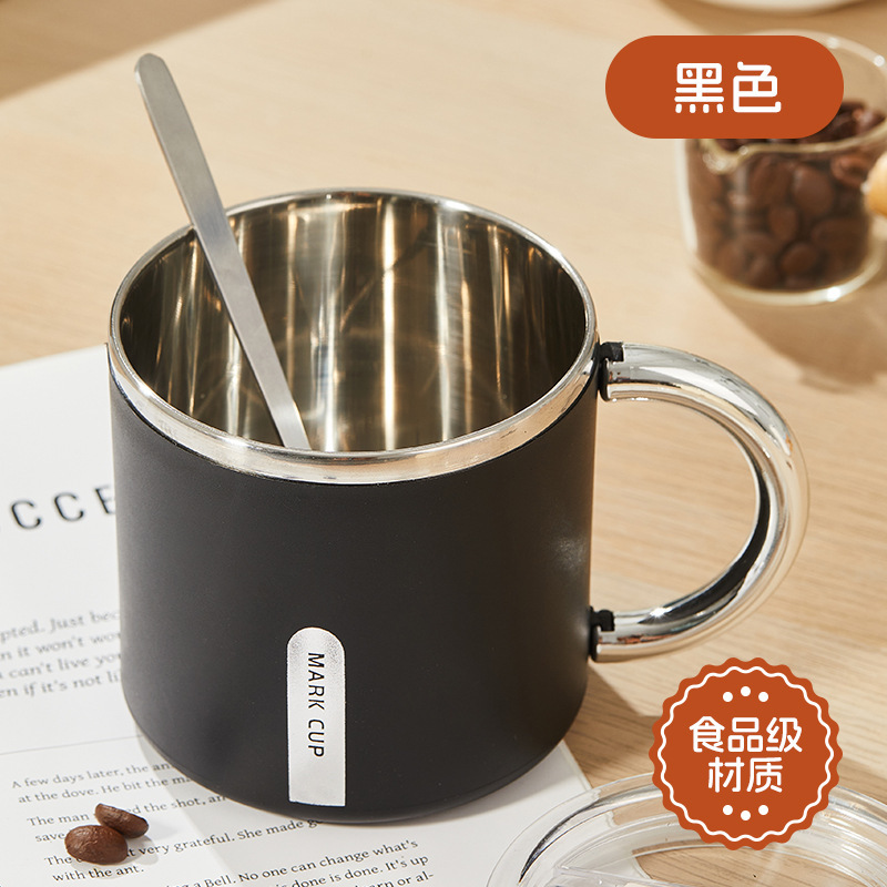 ステンレスマグカップ二重断熱高颜値泡茶保温カップオフィスコーヒーカップカップカップカップカップ|undefined