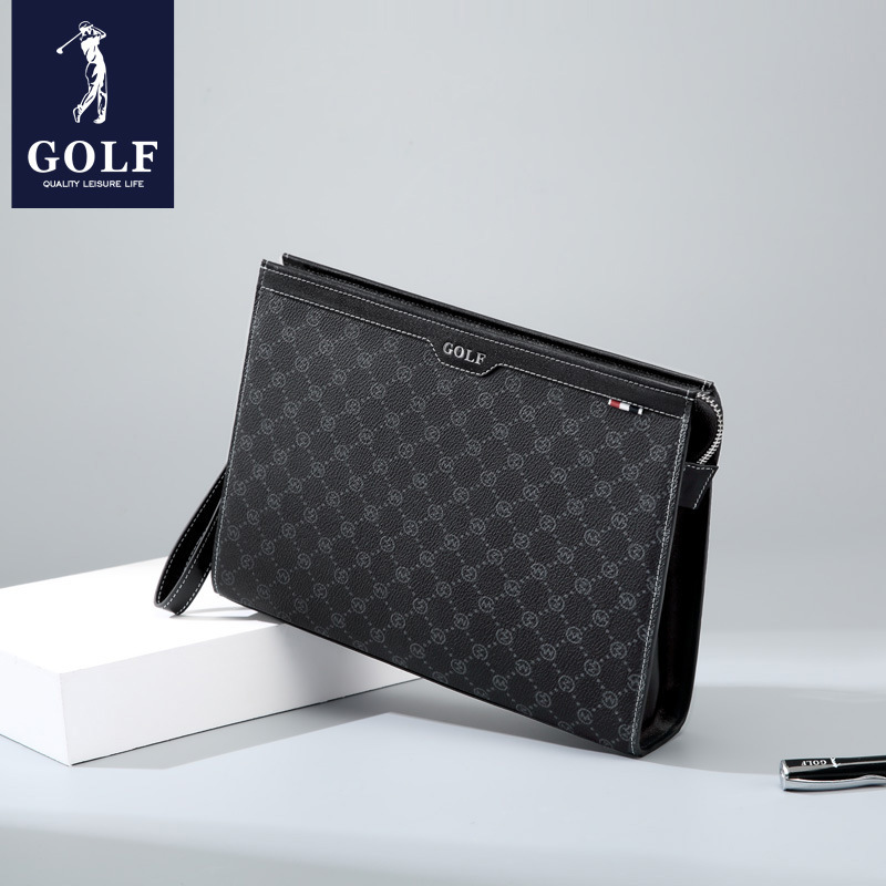 Golf New Men's Clutch Bag Business Casual Fashion Printed Youth Envelope Clutch Bag Large Capacity Clutch Bag Golf New Men's Clutch Bag Business Casual Fashion Printed Youth Envelope Clutch Bag Large Capacity Clutch Bag