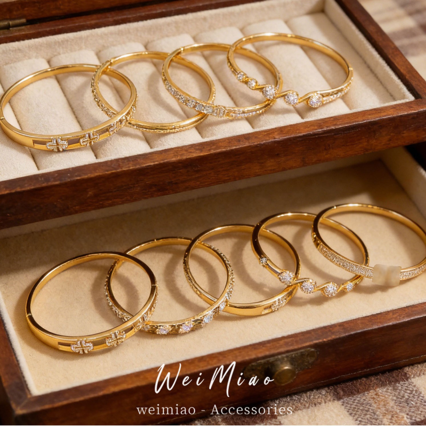 Temperamento delicado pulsera de hebilla redonda de piedra de silicio personalidad simple pulsera de lujo alta sensación ligera joyas de lujo al por mayor